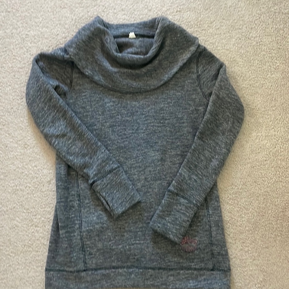 New balance cowl neck fleece sweatshirt